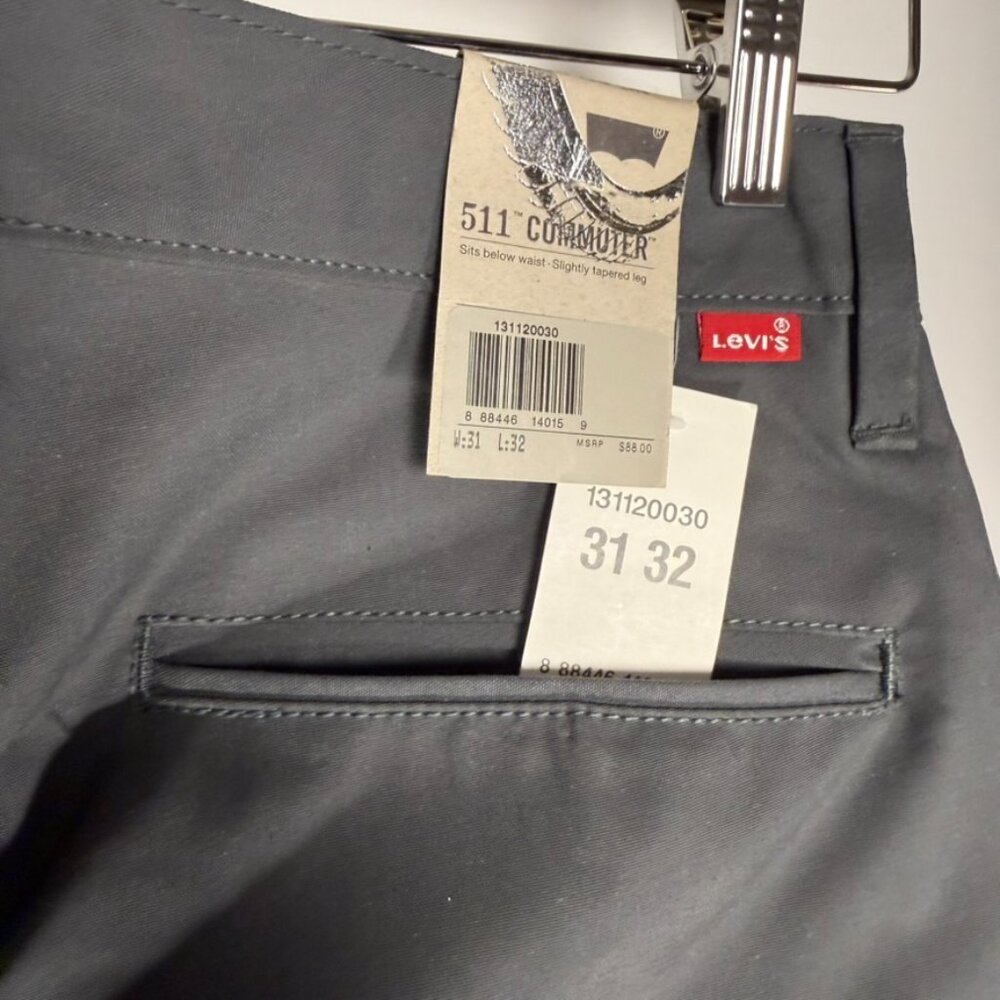 Levi's 511 Commuter Men's Chinos - Dark Gray